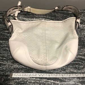 Coach - Hobo Purse - White
